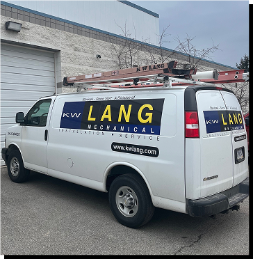 white work van parked